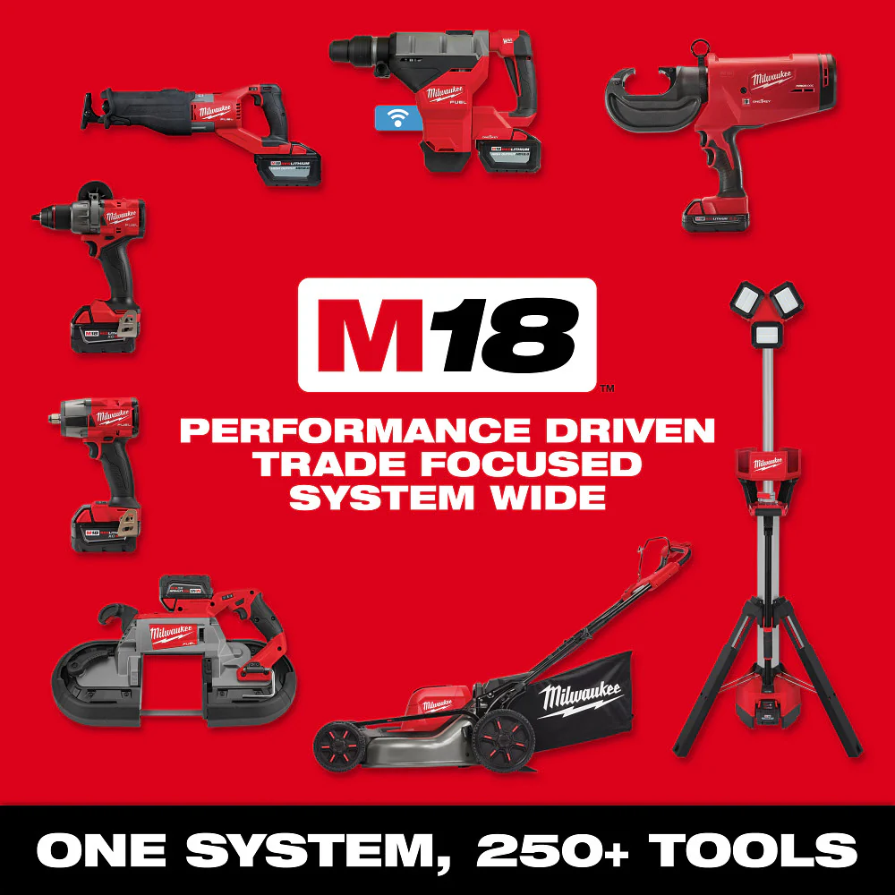 2025 Milwaukee 2909-20 M18 FUEL Draadloze Coil Roofing Nailer Li-Ion 18V - Alleen gereedschap