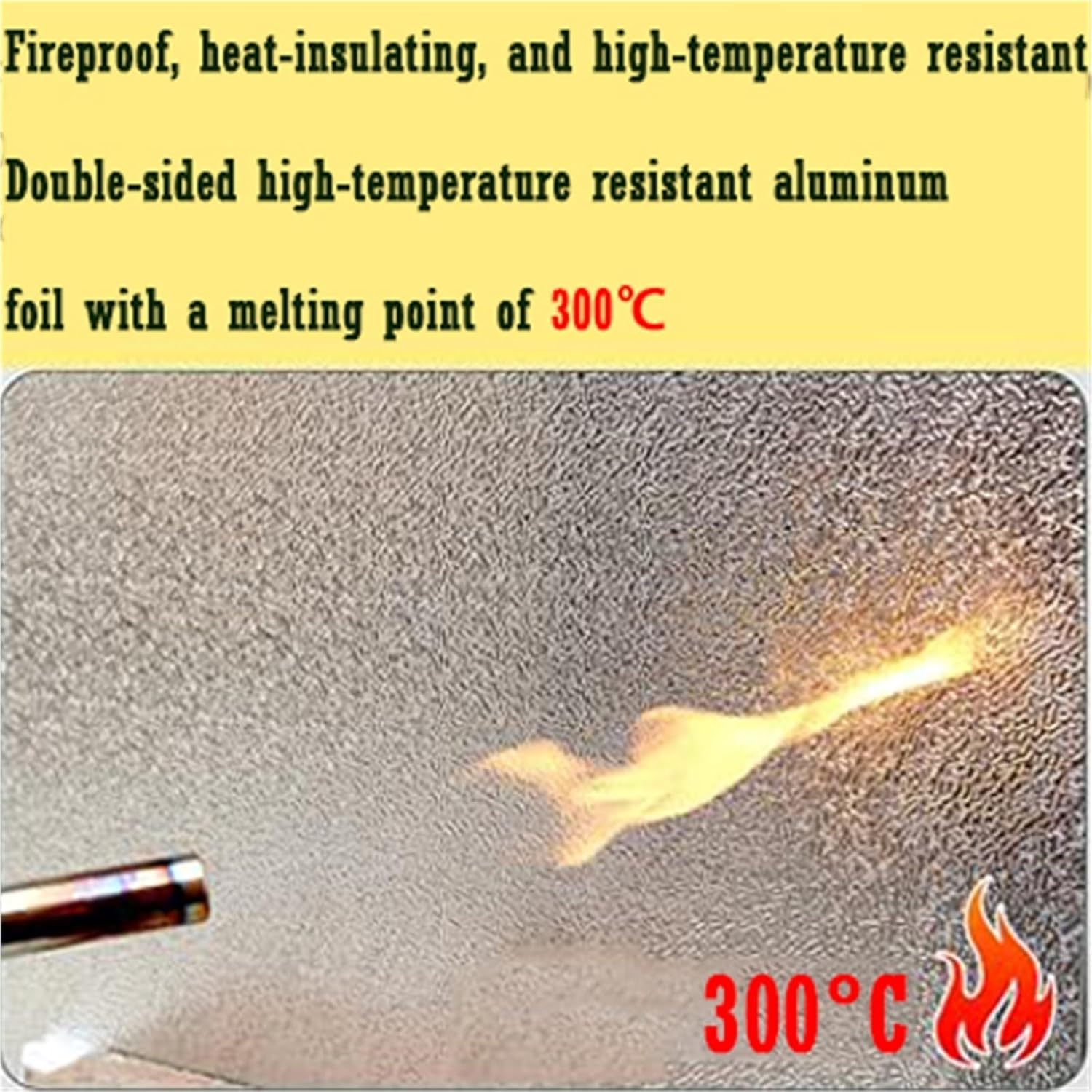 Generisch Hochtemperatur-Spritzschutz für die Küche - 20/40/60/80/90/120 cm Kühlschrank-Isolierplatte für Kaffeemaschinen und Thermoskannen, Kühlschrankschutz (50 cm x 40 cm)