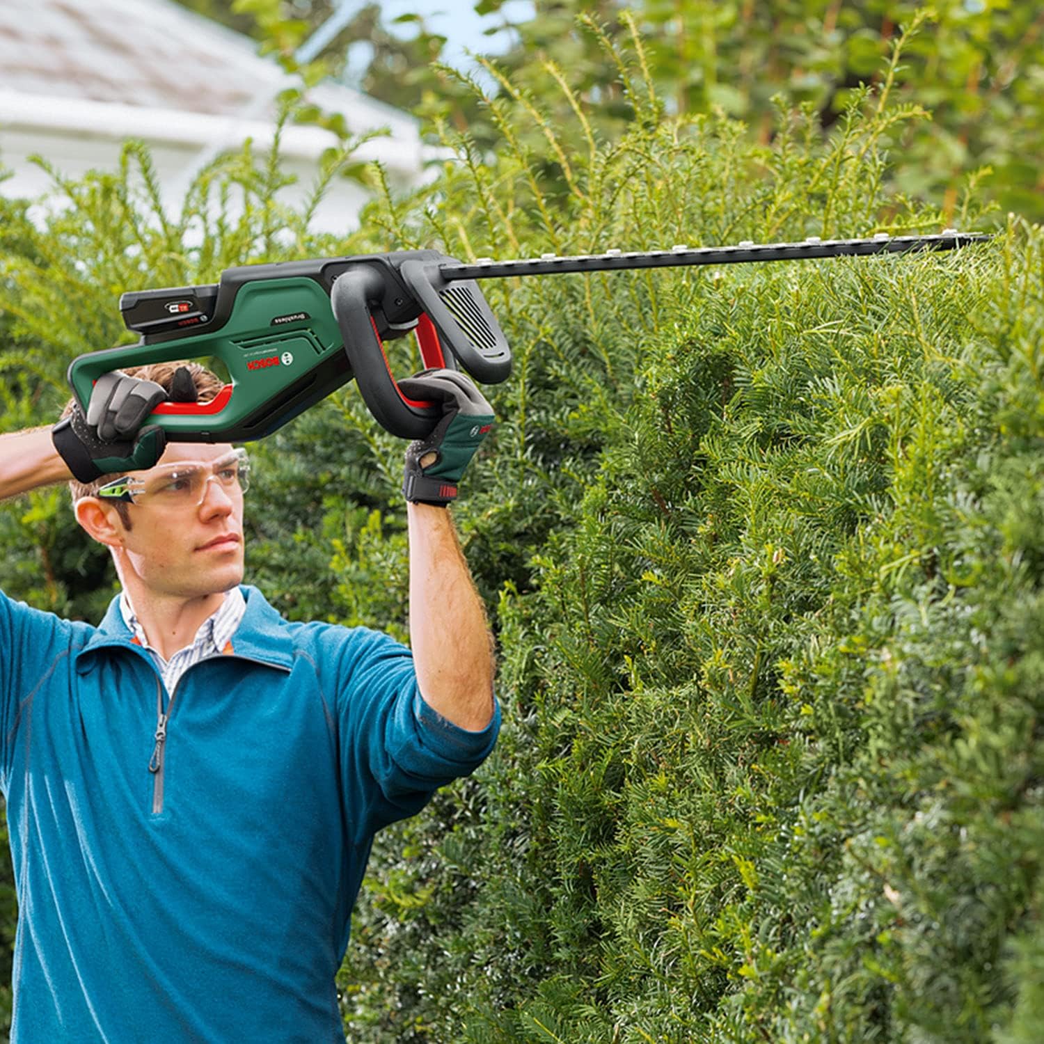 Bosch Akku Heckenschere AHS 50-20 LI (1x Akku, 18 Volt System, Hublnge: 20 mm, im Karton)
