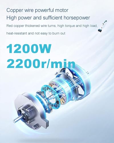 WaaYb Spazzaneve Spazzolato con Pala per Rimozione Neve Senza Fili, Spazzaneve Elettrico con Regolazione in 3 Direzioni, Spazzaneve a Spinta Manuale con Pala da Neve Distanza di Lancio di 20 FT : Amazon.it: Giardino e giardinaggio