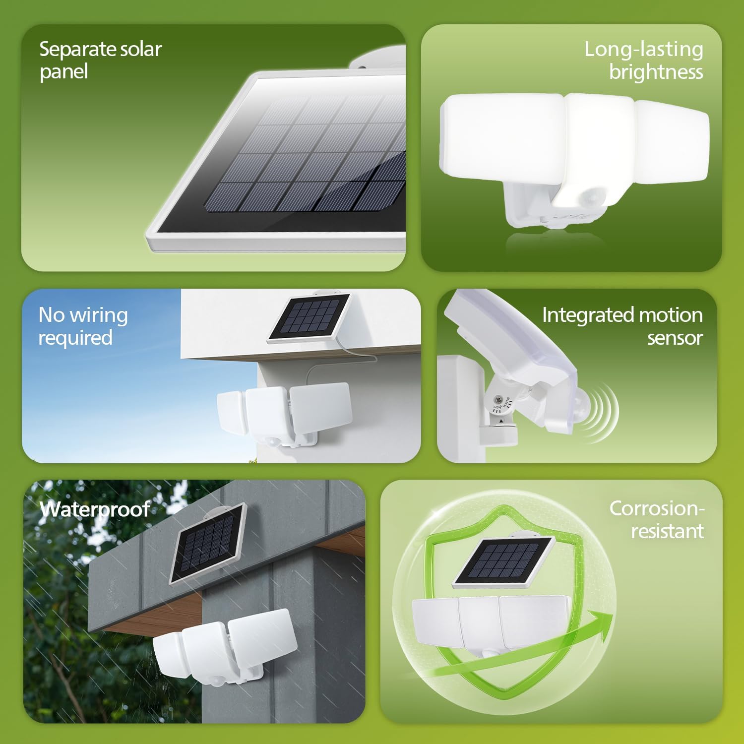 929004755003 Solar-Sicherheitsleuchten für den Außenbereich