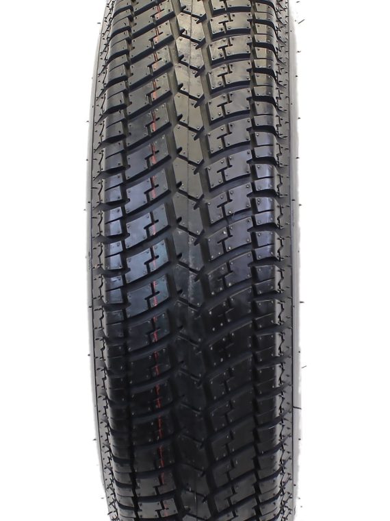 2025 Aanhangerband op Velg ST205/75D15 F78-15 205/75-15 LRC 5-Gaats Wiel Zilver