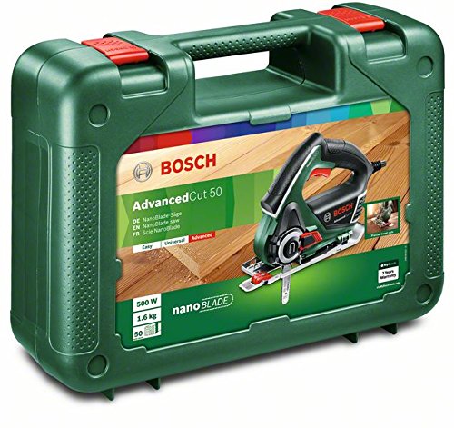 Bosch Home and Garden 06033C8100 Sega Advancedcut 50, 500 W, Verde, 1 Pezzo : Amazon.it: Fai da te
