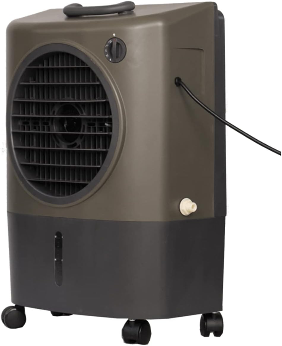 Hessaire MC18V Tragbarer Verdunstungskühler, grün, 1300 CFM, kühlt 500 m²