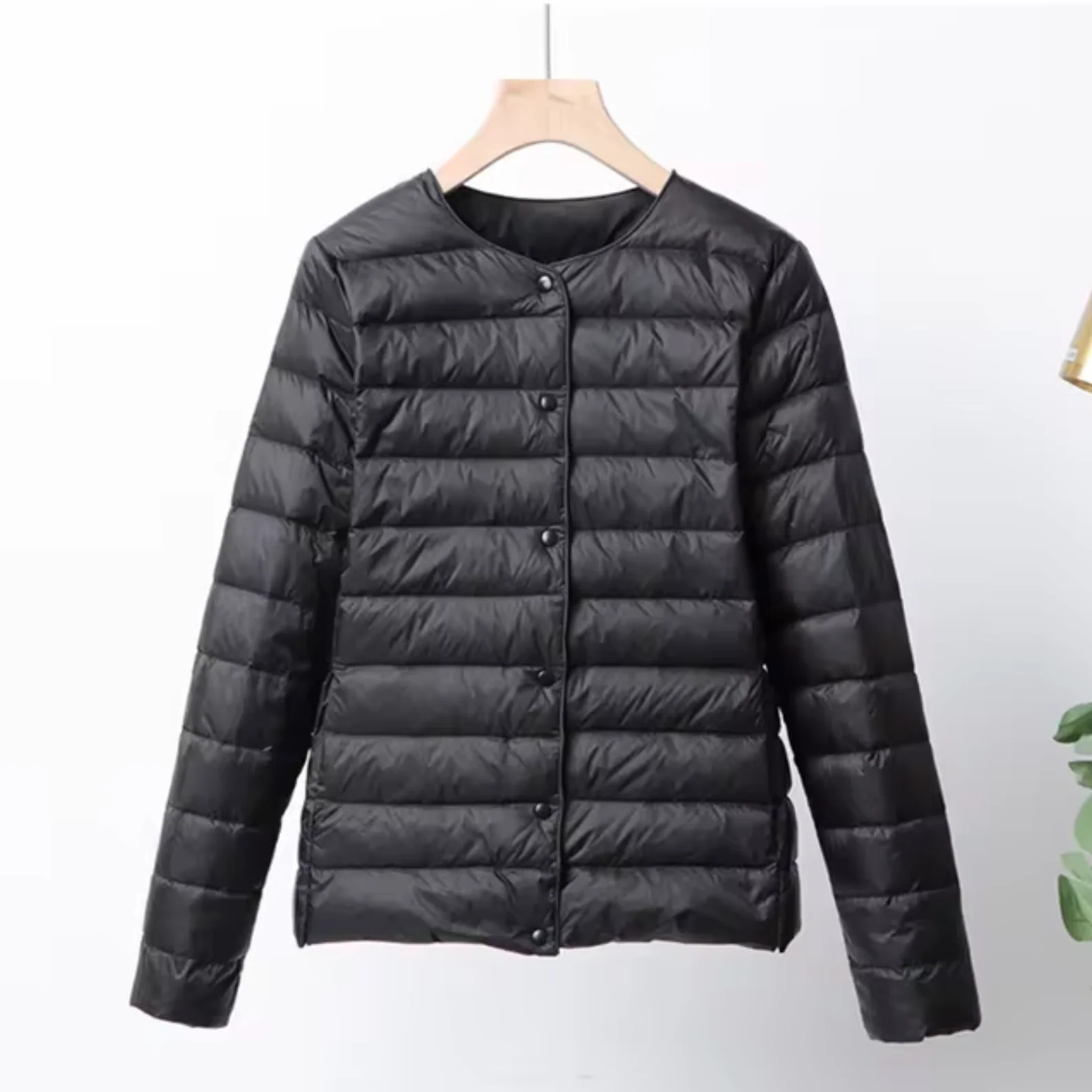 Ultrad��nne Daunenjacke f��r Damen �C Leicht & Warm