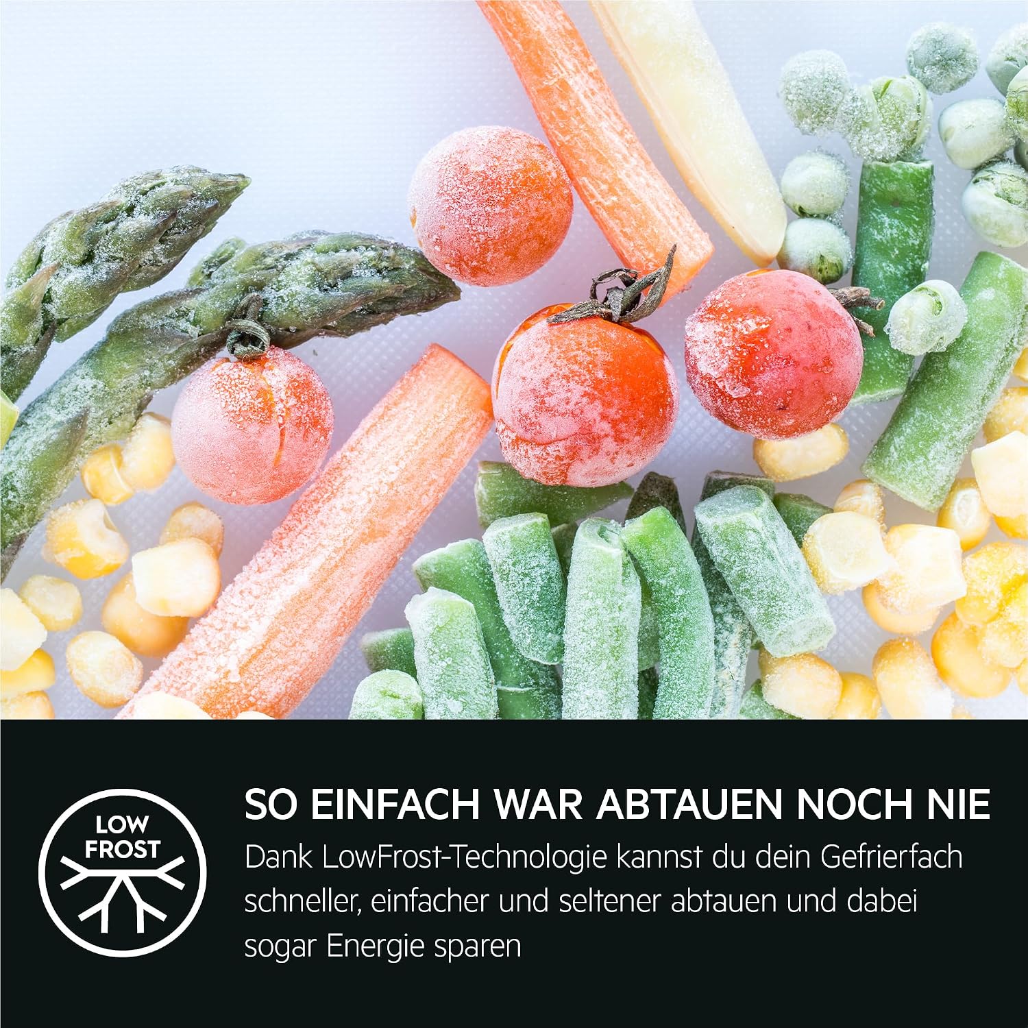 AEG Einbau-Kühl-Gefrier-Kombination 178cm, Serie 5000 ColdSense: schnelle Temperatur-Wiederherstellung, Kühlen 189L, Gefrieren 73L, LowFrost, LED-Display, Schnell-Gefrieren, Festtür, TSC5S183DF