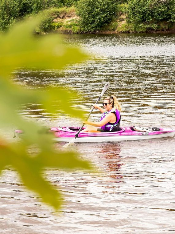 2025 Pelican Argo 100X EXO – Premium Sit-in Recreational Kayak – Exo Cooler Bag Included – 10 ft – Stardust