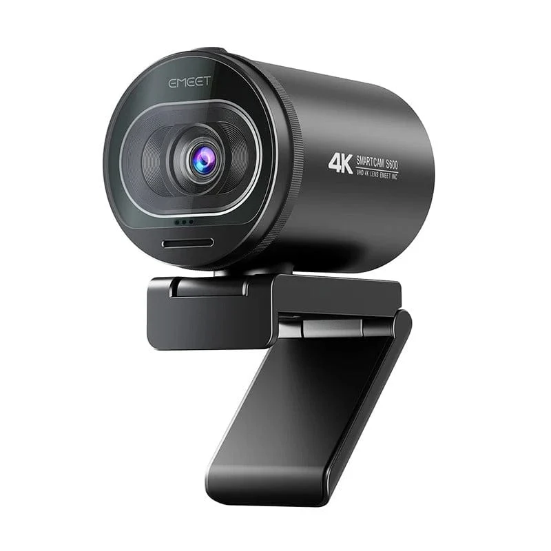4K Streaming Webcam 1080P 60FPS USB Camera with Autofocus & Dual Mics
