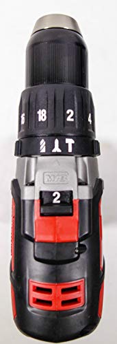 Milwaukee 4933443520 Trapano A Percussione M 18 Bpd 402C 18 V, 4,0 Ah Al Litio, 2 Livelli Di Velocità, 60 Nm, Rosso : Fai da te