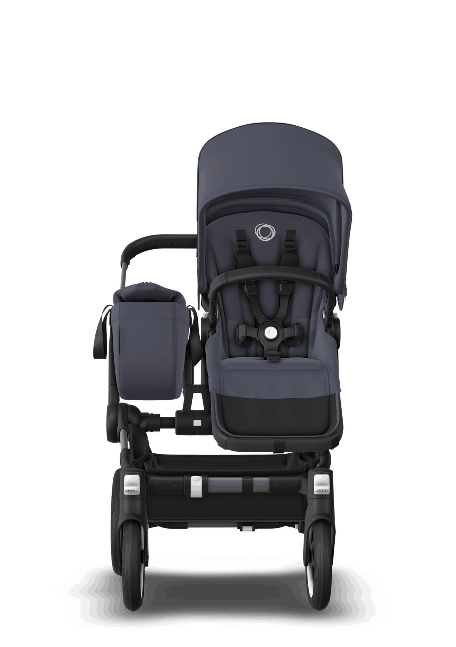 Donkey 5 Mono Kinderwagen-Set Graphit / Stormblauw