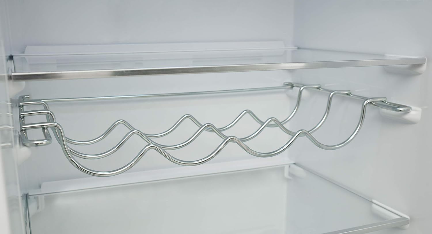 SHARP SJ-FBB05DTXLD-EU Kühl-Gefrier-Kombination freistehend 180 cm, EEK D, NanoFrost, 288 L Gesamtvolumen, Feuchtigkeits-Gemüsefach, Edelstahl Optik