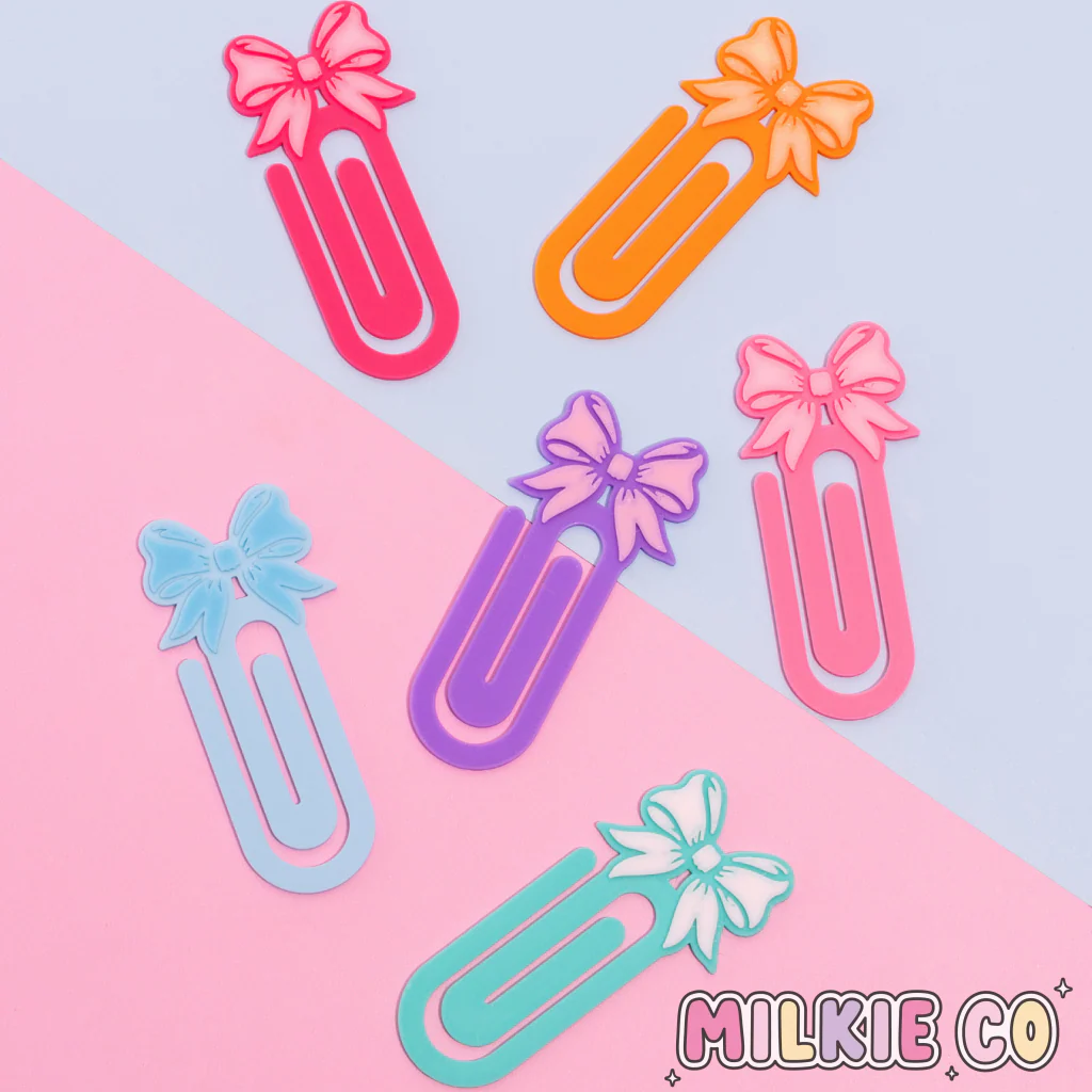 Bow Jumbo Paperclips