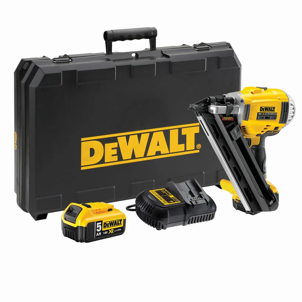 2025 Clavadora y grapadora sin cable 18V/2x5Ah de dos velocidades 90 mm – DeWALT DCN692P2-QW