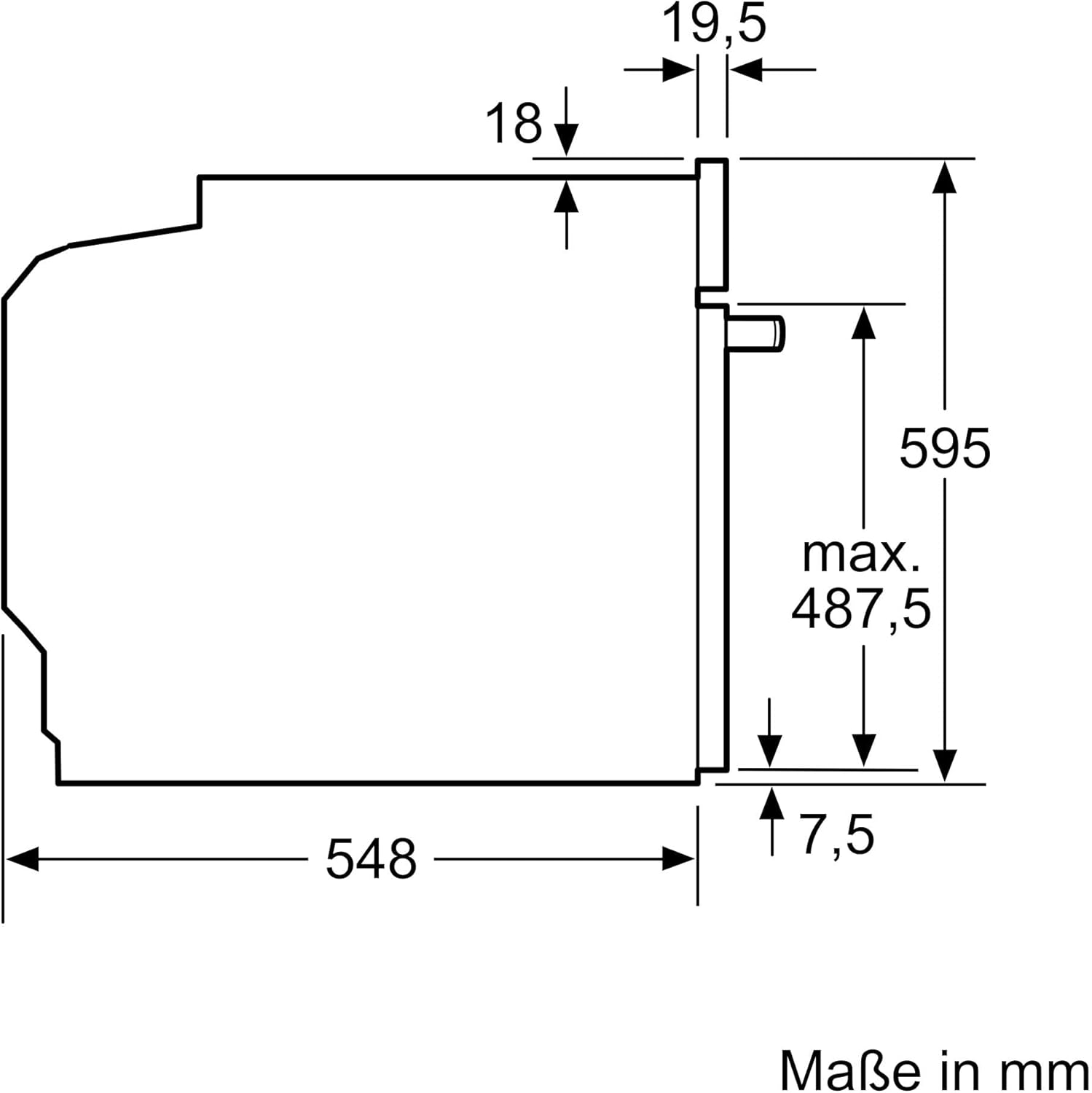 Siemens HB578GBS3, iQ500, Einbau-Backofen 60 x 60 cm, activeClean Pyrolyse Selbstreinung, TFT-Display, 3D Heißluft, Schnellaufheizung, cookControl40 Automatikprogramme, softMove, Edelstahl