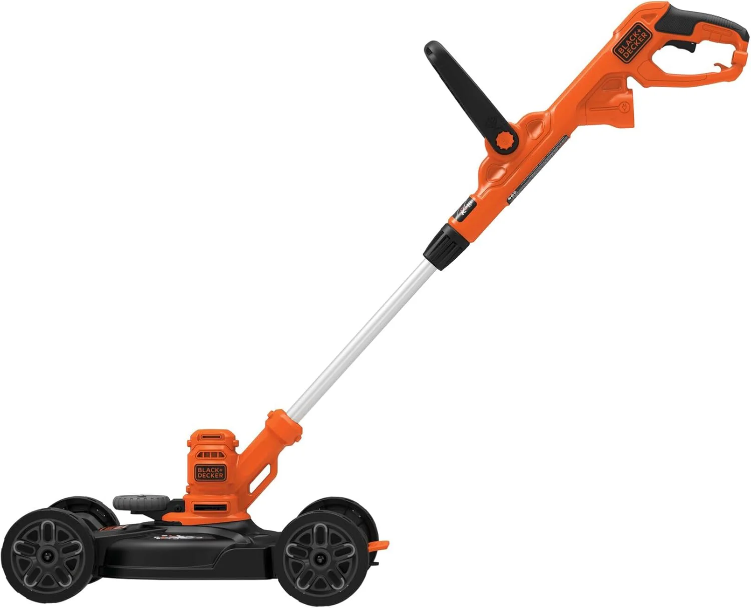 BLACK+DECKER 3-in-1 Corded Lawn Mower, String Trimmer & Edger, 12-Inch (BESTA512CM)