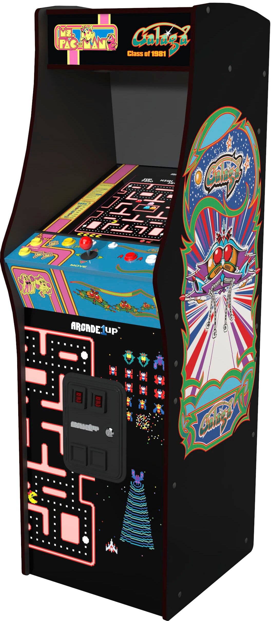 Arcade1Up Class of 81�� Deluxe Arcade Game, Blue �C Retro Gaming Console
