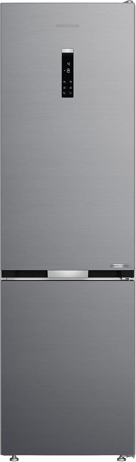 GRUNDIG GKPN 66930 LXP/Freistehende Kühl-/Gefrierkombination / 355 l Gesamtnutzinhalt/Duo-Cooling No Frost Technologie/VITAMINZone/Inverter Eco Motor/AeroFresh Technologie