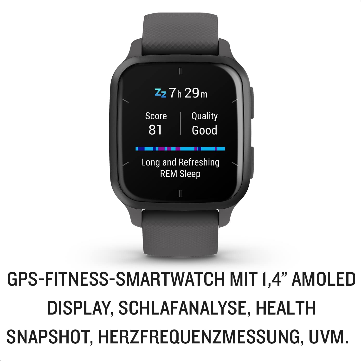 Venu Sq 2 Music - GPS-Fitness-Smartwatch mit 1,4