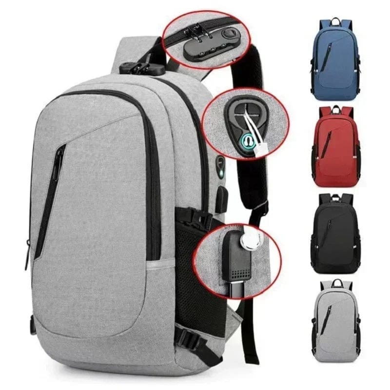 Anti-Theft Backpack with Password Lock