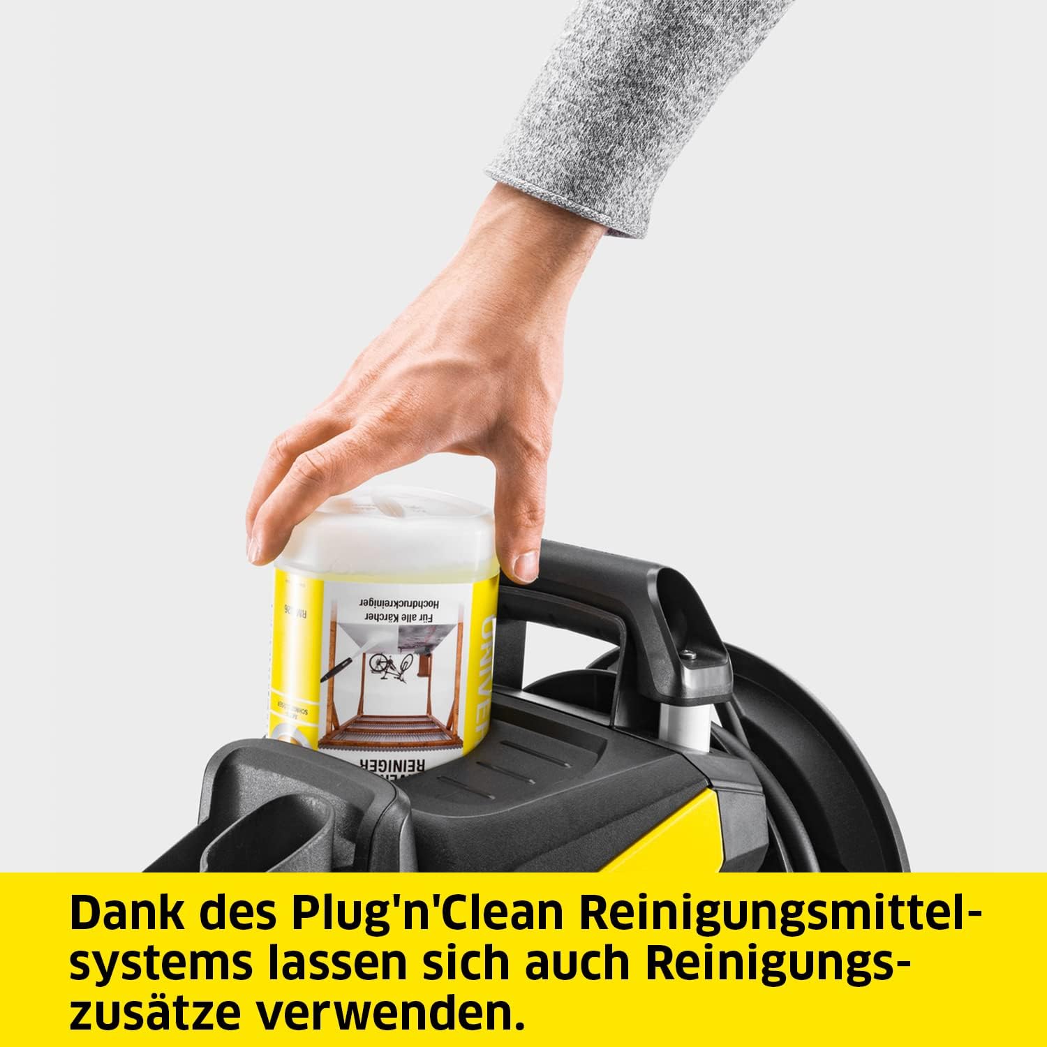 Krcher Hochdruckreiniger K 7 Premium Power Home, Druck: 180 bar, Durchfluss: 600 l/h, Flchenleistung: 60 m/h, Leistung: 3.000 W, Schlauchtrommel, mit Pistole, Dreckfrser, Strahlrohr