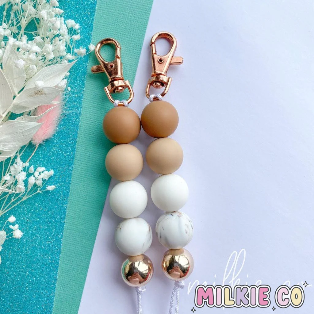 Jessie Beaded Keychain