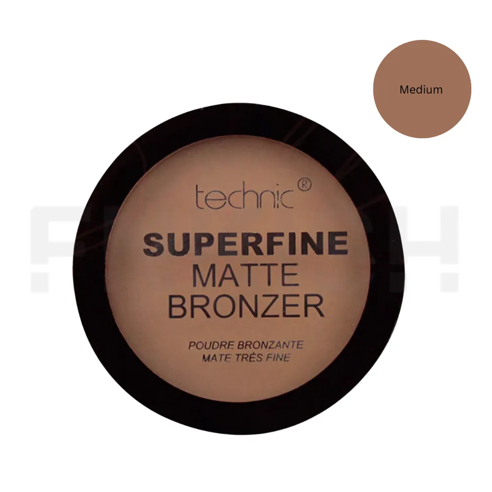 TECHNIC Superfine Matte Bronzer Vegan - 12g - Dark / Light / Medium  CHOOSE SHADE