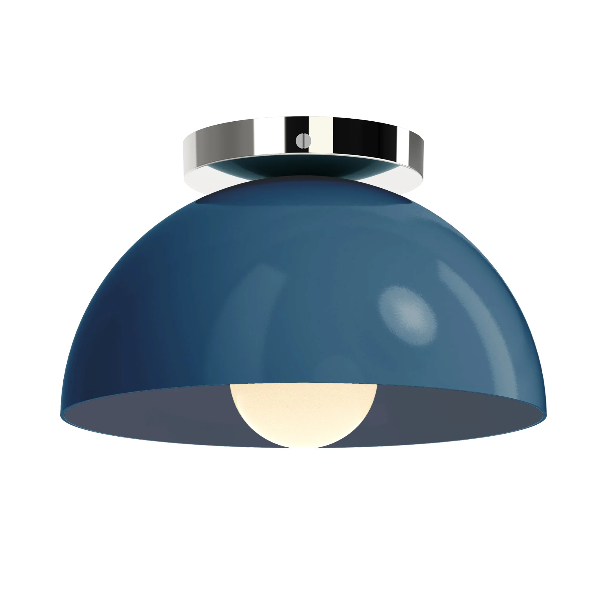 Color Hemi Flush Mount 10