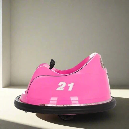 Kids Waltzer 12V Electric Ride On Car With parental controller and self drive - Pink