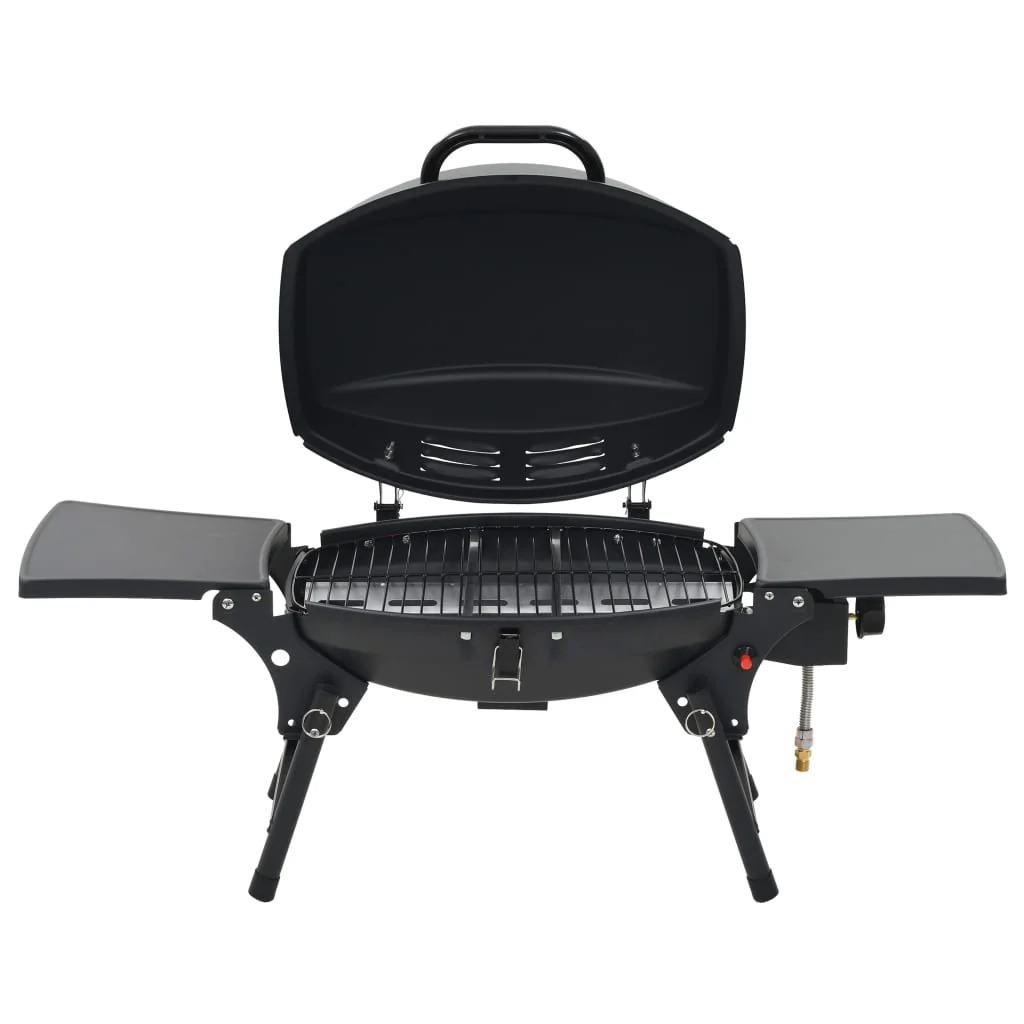 Grill gazowy przenośny z 1 strefą grzewczą, czarny V3770
