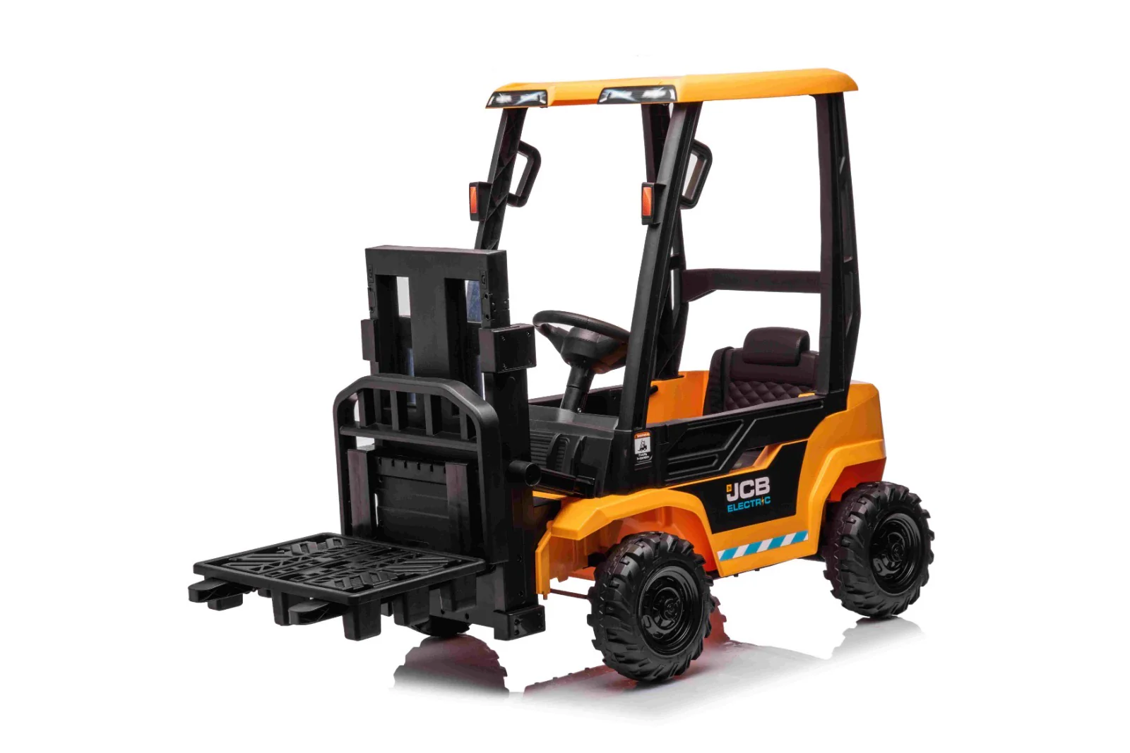 Kids Electric JCB Forklift Ride on car 12V with Electric Lifting Forks and parental control