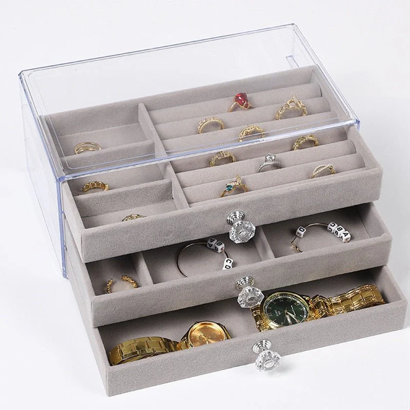 Vel Jewelry Box | Een elegant thuis voor uw sieradencollectie!