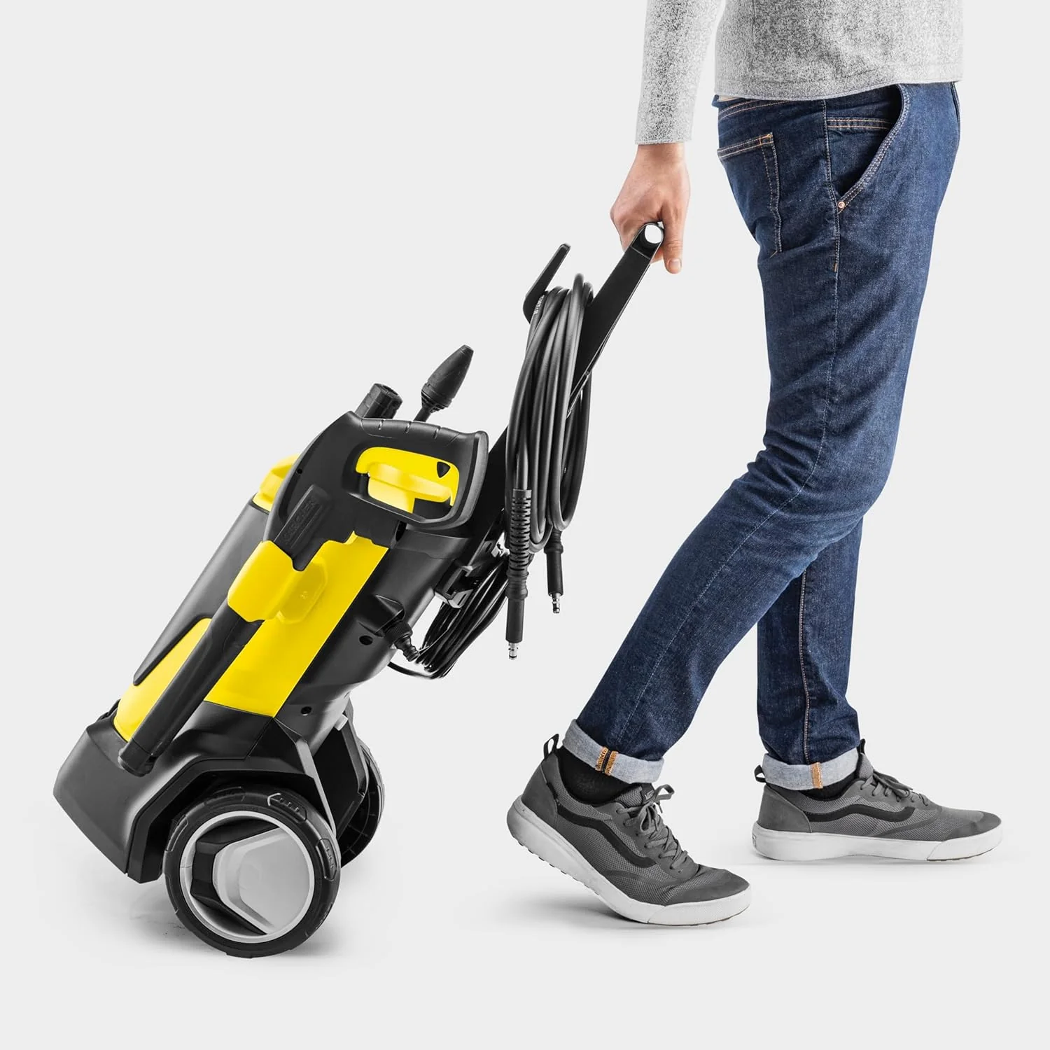 K?rcher hogedrukreiniger K 7 Premium Power Flex, druk: max. 180 bar, wateropbrengst: 600 l/u, oppervlakteprestatie: 60 m2/u, gewicht: 17,9 kg, Flex-hogedrukslang, vuilfrees, spuitlans