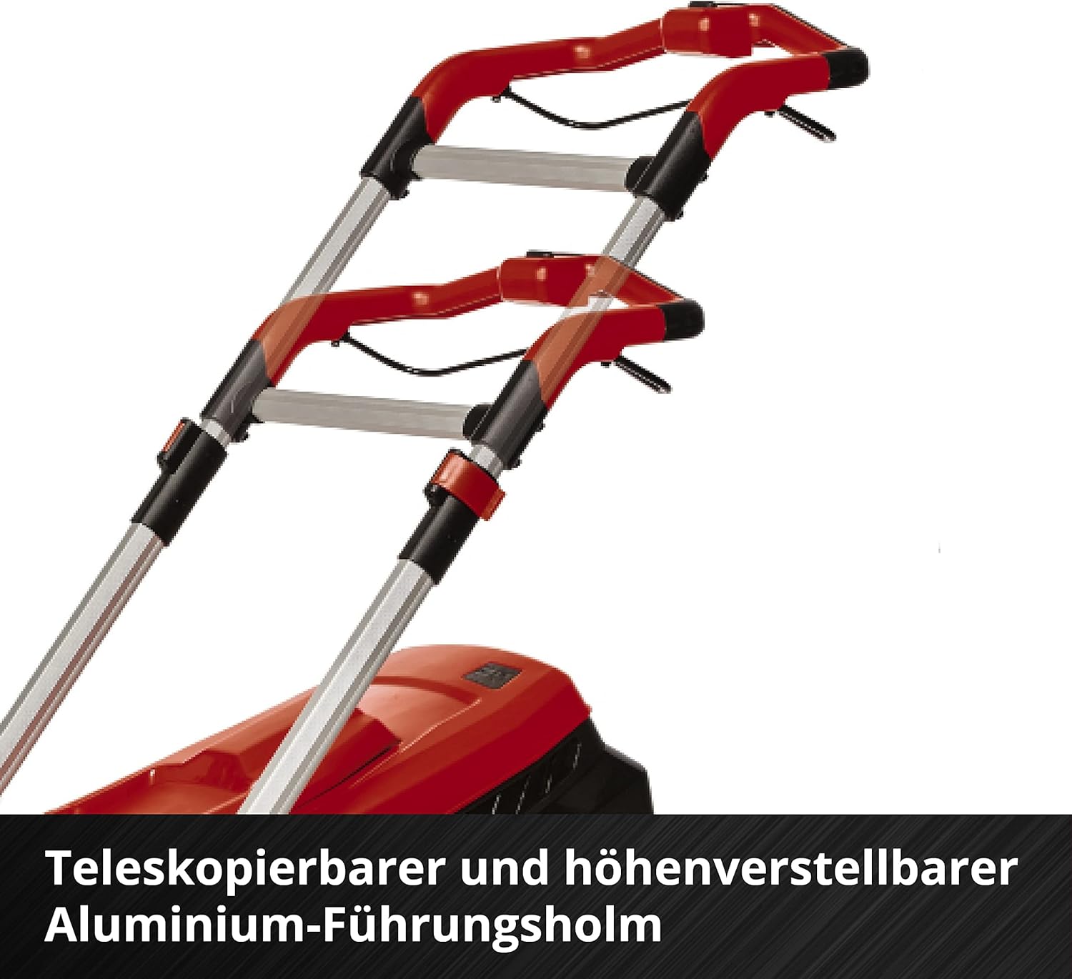 Einhell Akku-Rasenmäher RASARRO 36/38 Kit Power X-Change (36 V, 38 cm Schnittbreite, 450 m², Brushless, Mulchfunktion, 45L Fangkorb, inkl. 2x 4,0 Ah Akkus + Twincharger)