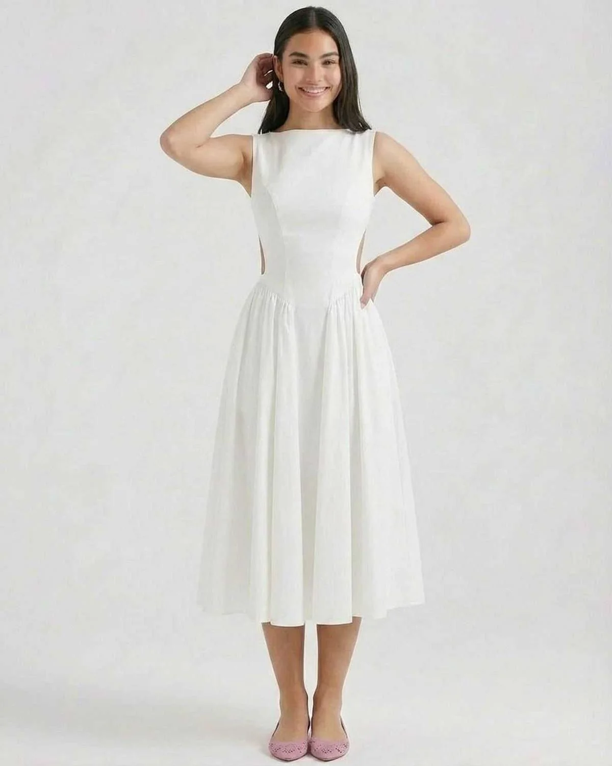 Midi-Kleid
