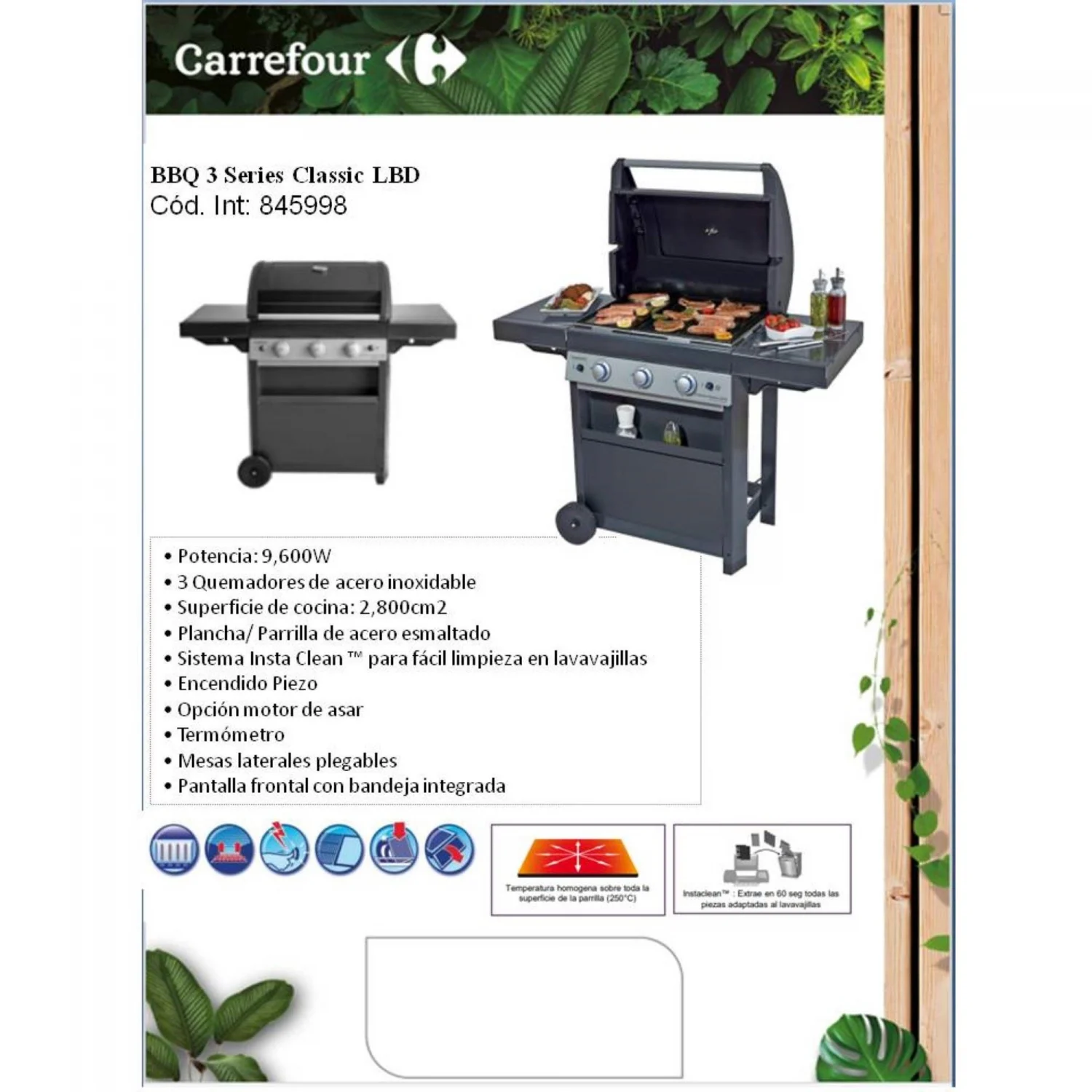 Grill gazowy Campingaz 3 Series Classic LBD