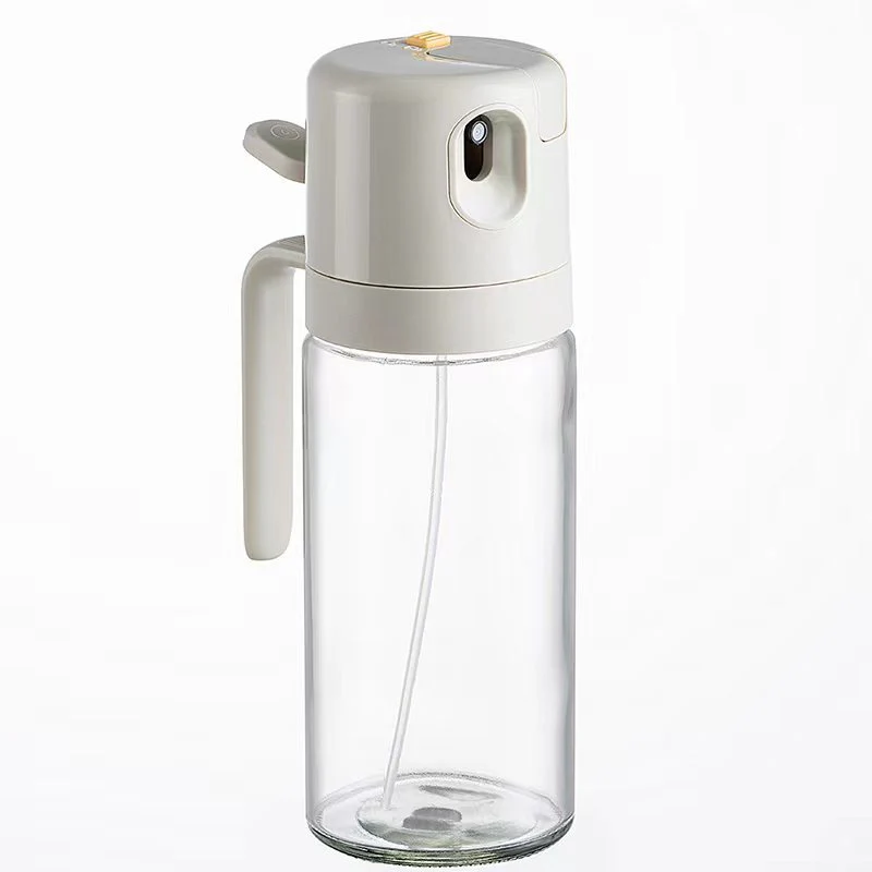 2-in-1 Oil Sprayer & Dispenser Bottle �?Olive Oil Mister for Cooking, Air Fryer, BBQ & Salad