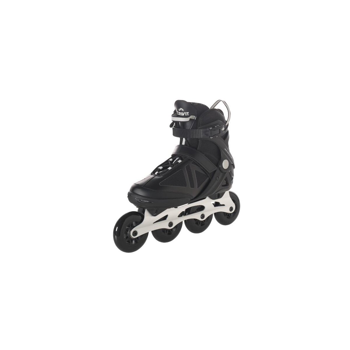 CRIVIT Damen-Inlineskates, Softboot, 38, schwarz - B-Ware neuwertig