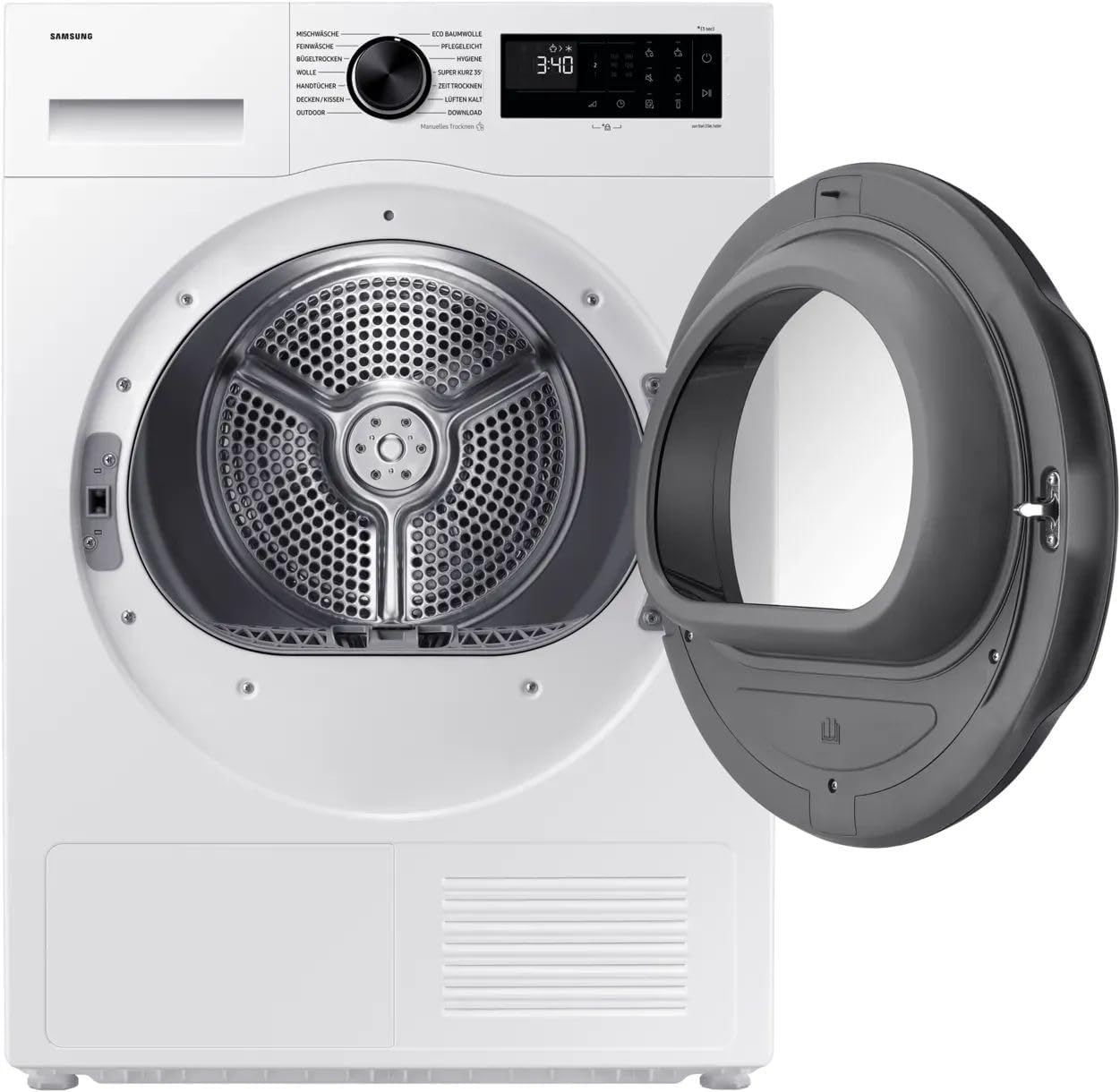 Wärmepumpentrockner, DV5000D, 9 kg, EEK: C, AI Wäschetrockner mit WiFi-SmartThings-App, Hygiene-Programm, Air Refresh, Knitterschutz, DV90DG52A0AEEG