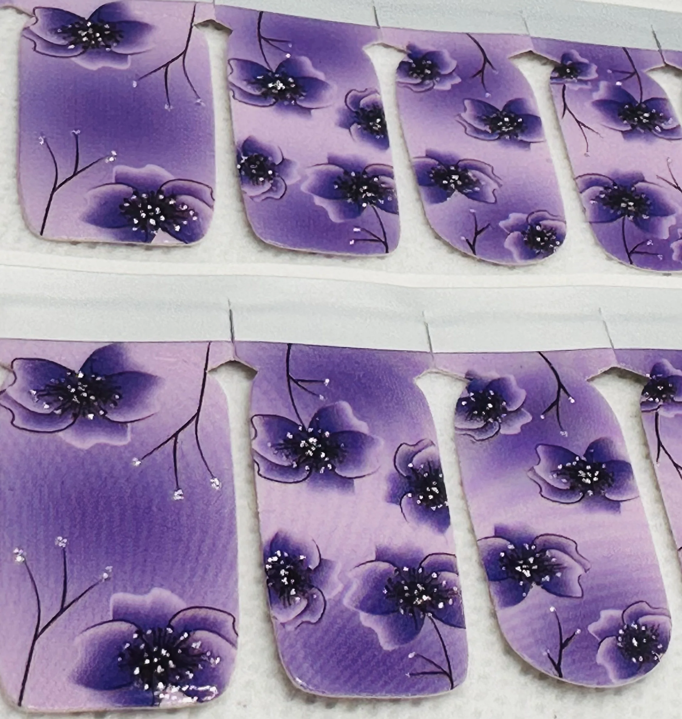XL Purple Romatic Flowers