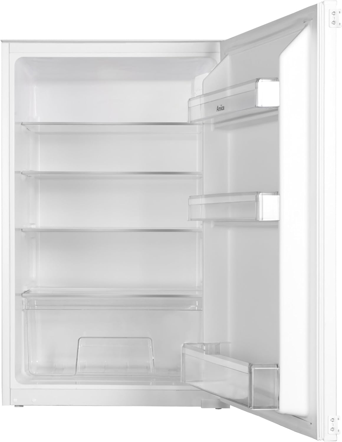 Amica EVKS 16172-1 - Réfrigérateur encastrable - 88 cm - Inverter - Compresseur - Éclairage LED - Alarme d'ouverture de porte - 135 l