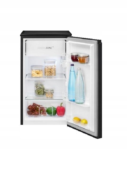 Bomann Lodówka Chłodziarka Zamrażarka Jednodrzwiowa Czarna 91L KS 7254