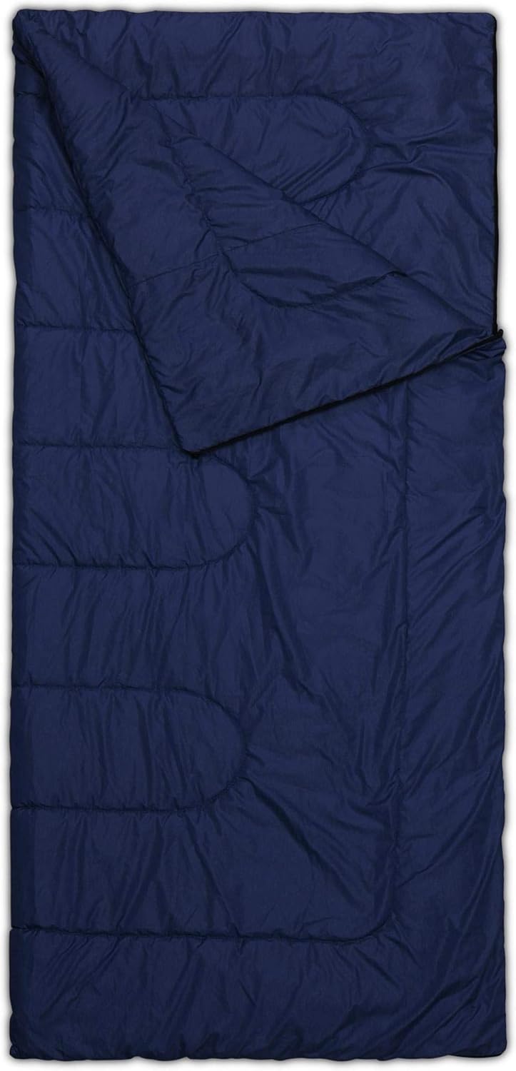 normani 4-in-1-Funktion Extrem Outdoor Schlafsack 'Antarctica' aus Nylon Rip-Stop mit 500 + 250 g/m² Hollow Fiber Füllung 220 x 90 cm