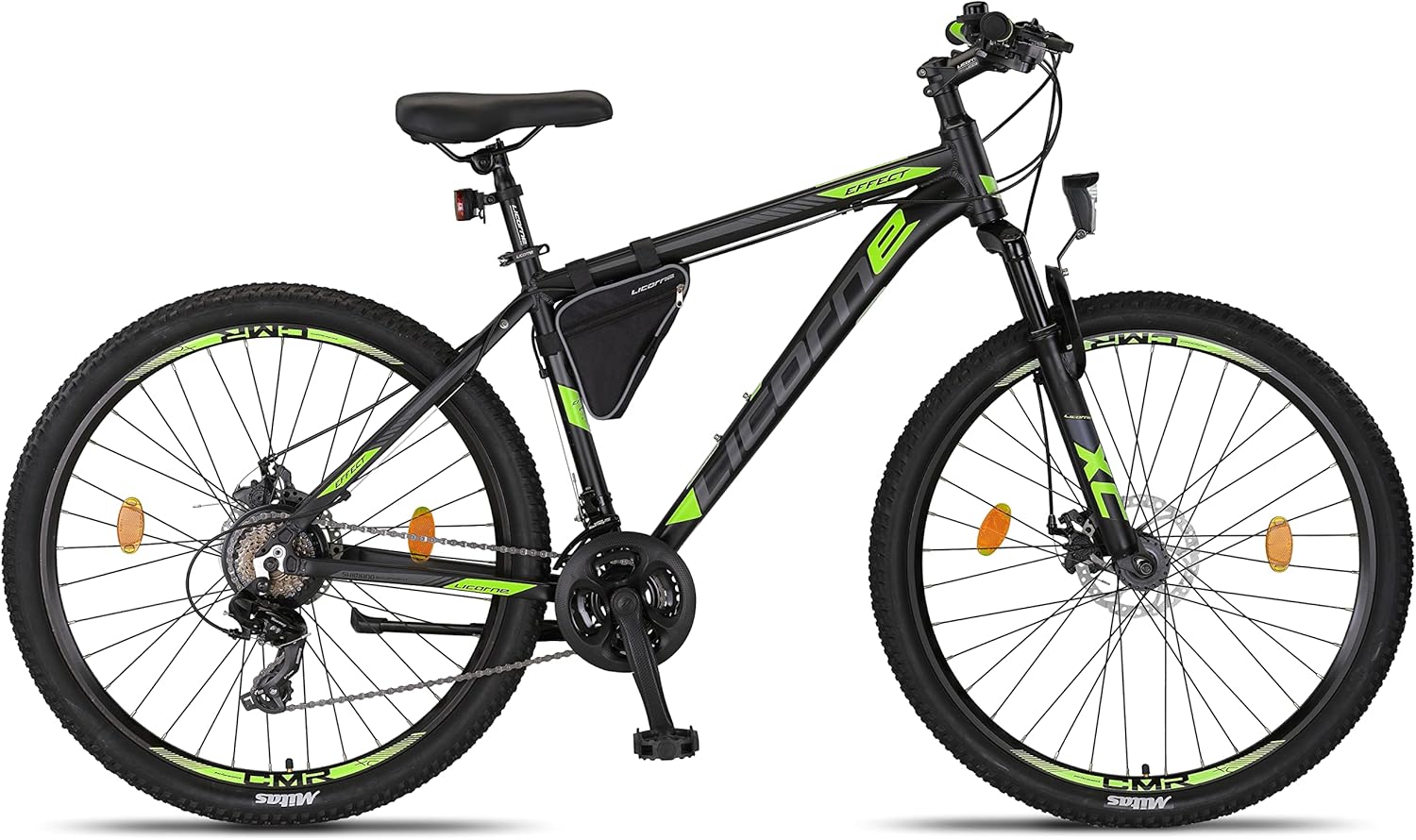 Licorne Bike Effect Premium Mountainbike Aluminium Discbremse Jungen Mädchen 21 Gang