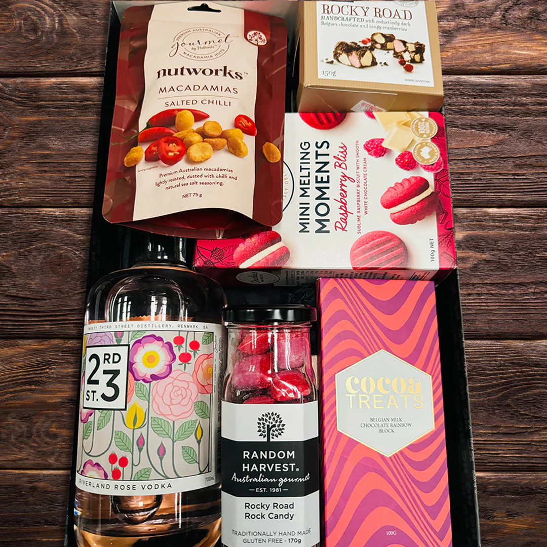 Australian Vodka Rose Cocktail Christmas Hamper