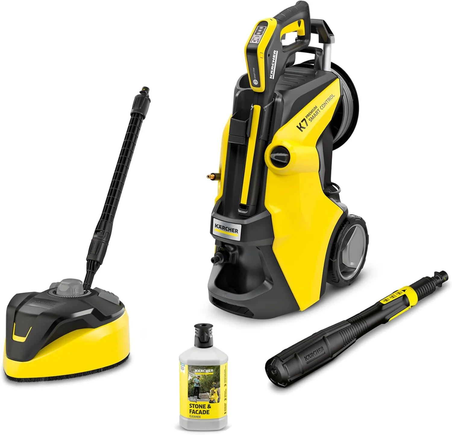 K?rcher hogedrukreiniger K 7 Premium Power Flex, druk: max. 180 bar, wateropbrengst: 600 l/u, oppervlakteprestatie: 60 m2/u, gewicht: 17,9 kg, Flex-hogedrukslang, vuilfrees, spuitlans
