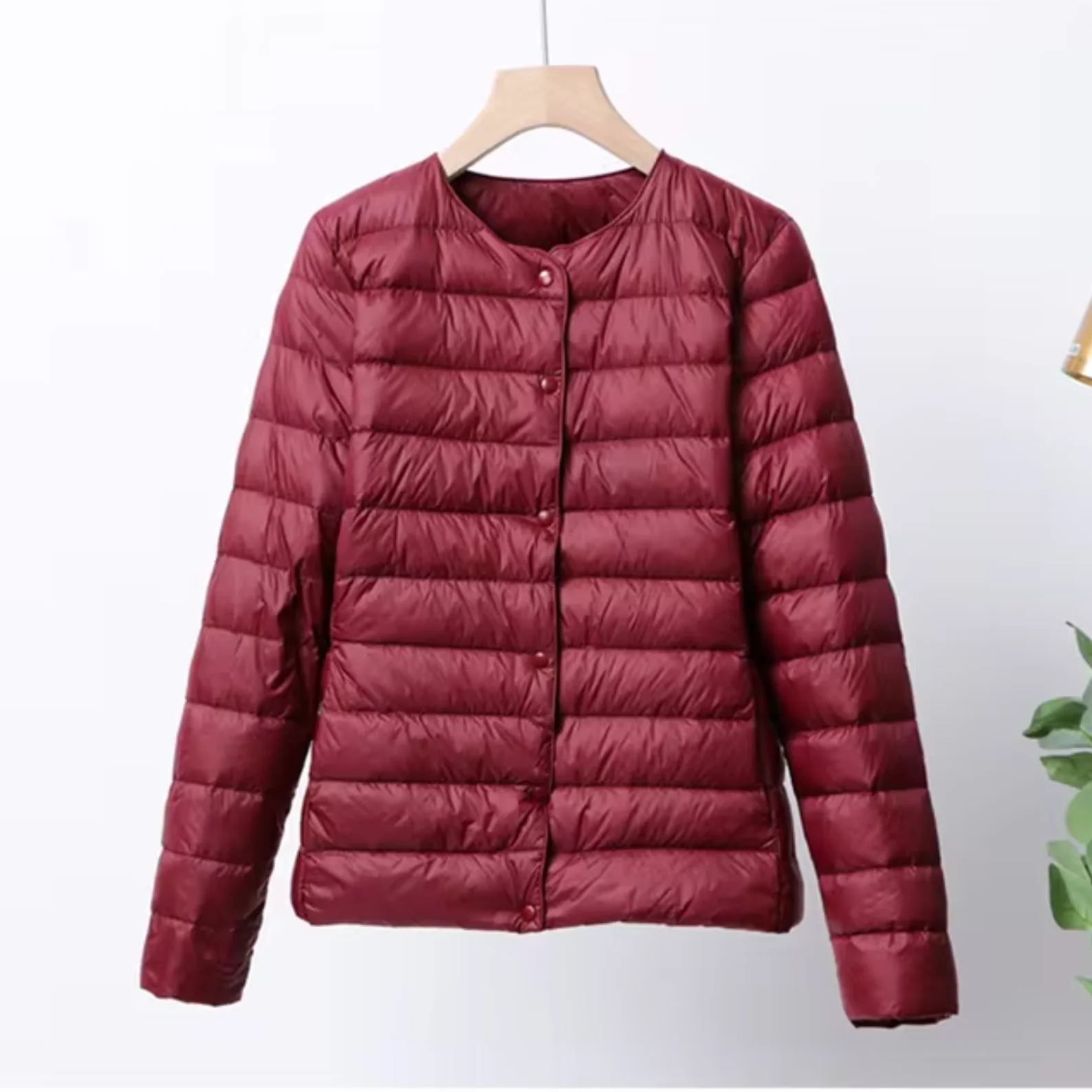 Ultrad��nne Daunenjacke f��r Damen �C Leicht & Warm