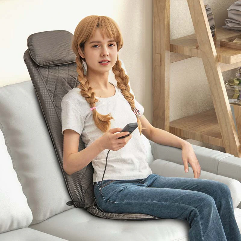 Eletriclife Massage Chair Pad with Heat and Vibration