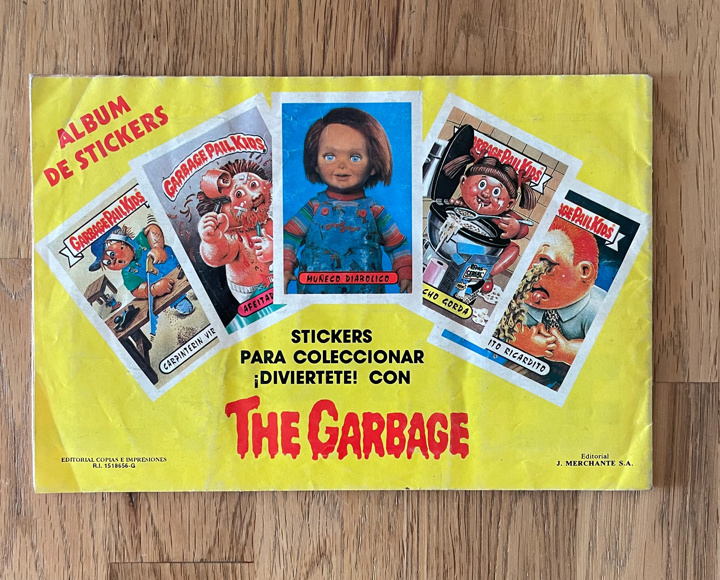 Garbage Pail Kids | The Garbage | ORIGINAL Peru series 2 1991 | FULL album