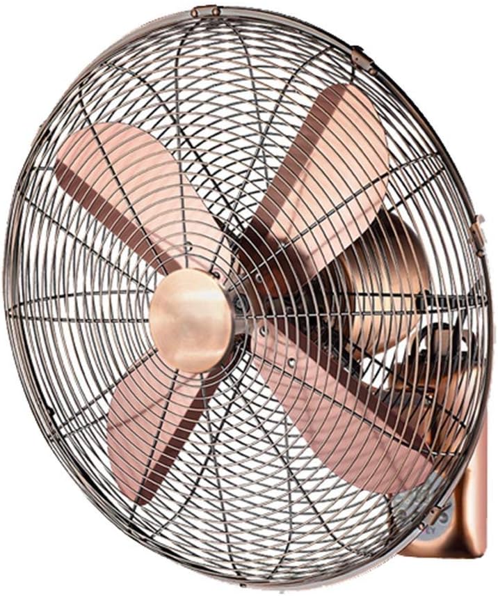 Wandventilator, Oszillierend, Retro-Stil, Antik-Stil, Elektroventilator, Industrieller Oszillierender Wandventilator, 18 Zoll, 14 Zoll