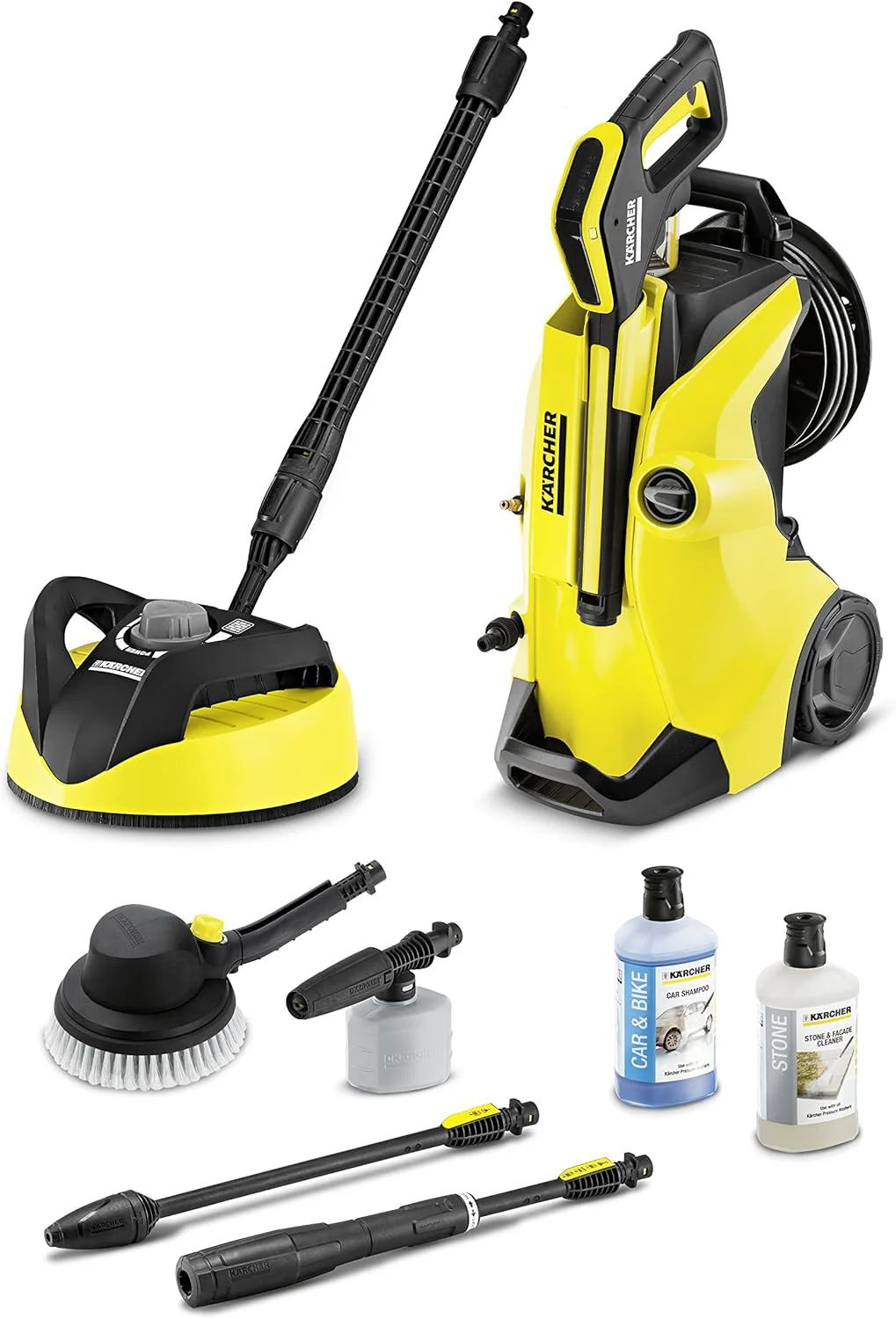 K?rcher Hochdruckreiniger K 4 Premium Full Control Car und Home (Druck: 20-130 bar, F?rdermenge: 420 l/h, Komplettset inkl. Autoreinigungszubeh?r)